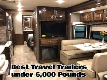 travel trailers under 6500 gvwr