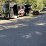 How to Park a Travel Trailer or RV on a Hill