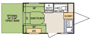 expandable travel trailers under 3500 lbs