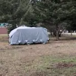 RV with Cover On